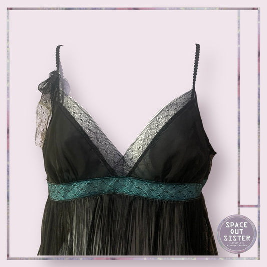 Vintage Darjeeling Accordion Pleat Camisole