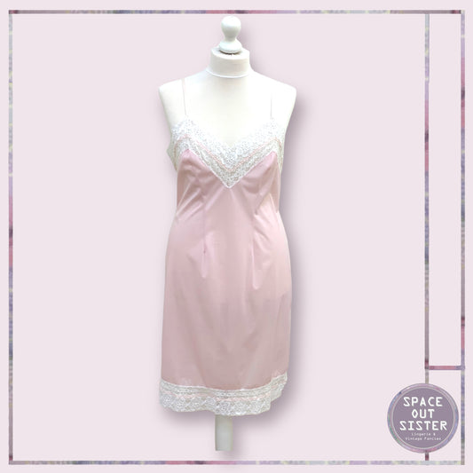 Vintage Pink Ornate Slip