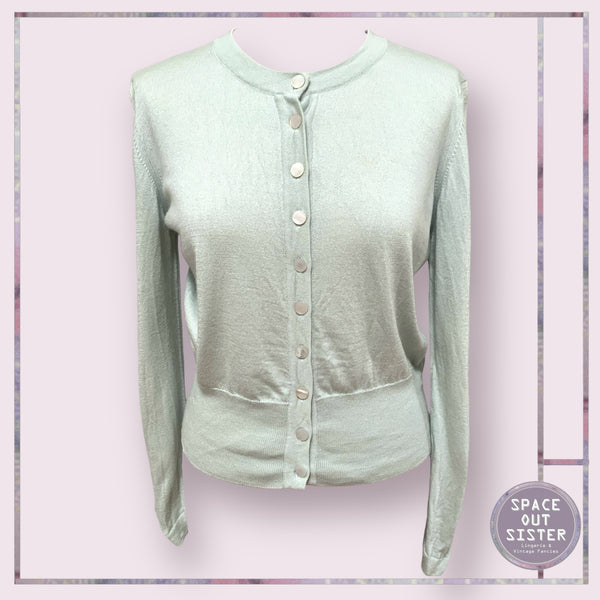 Pre-Loved Valerie Louthan Cashmere & Silk Cardigan