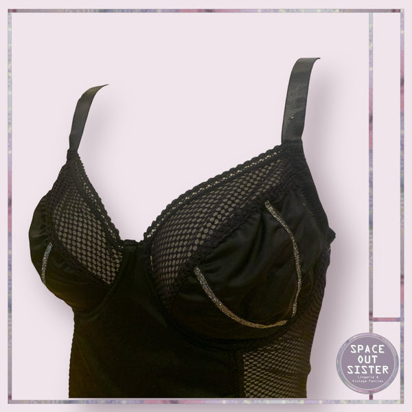 Vintage Silver Streak Bustier