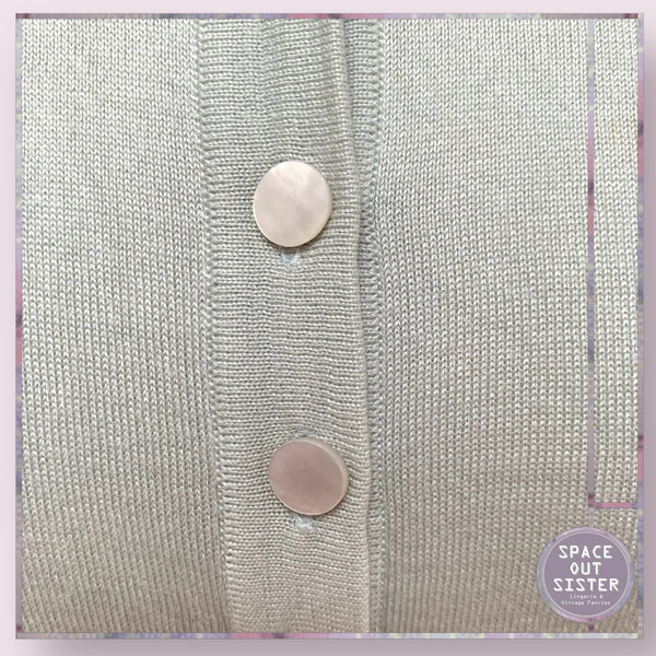 Pre-Loved Valerie Louthan Cashmere & Silk Cardigan