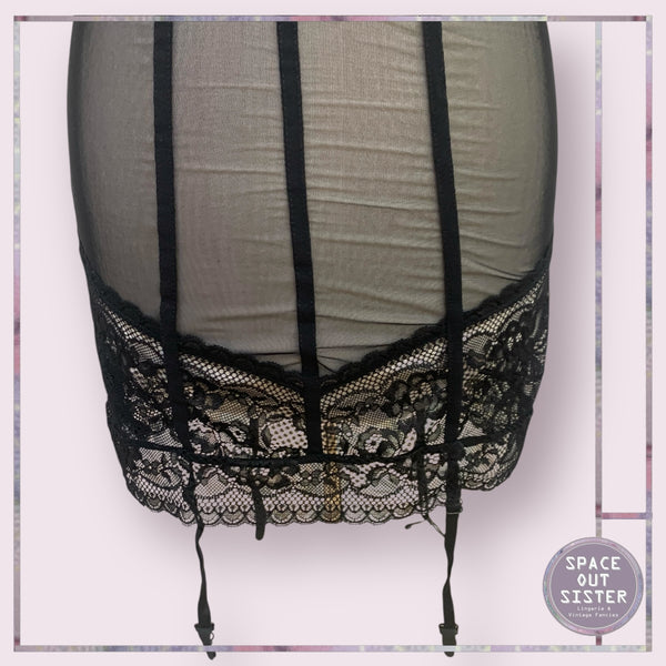 Black Sheer Lingerie Dress