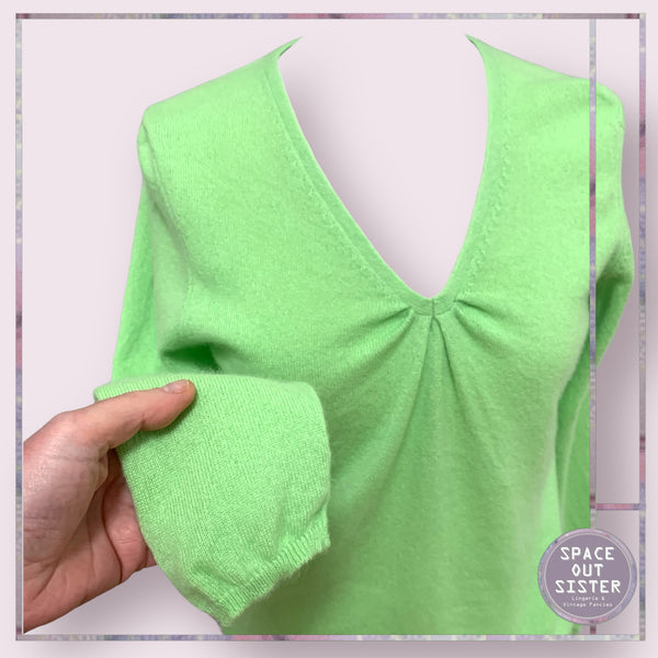 Pre-Loved Talbots Green Cashmere