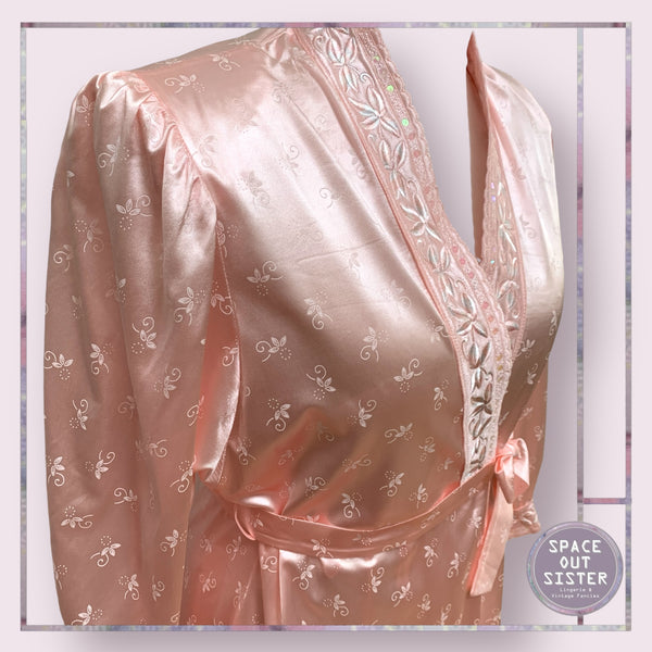 NOS Rasurel Satin Robe