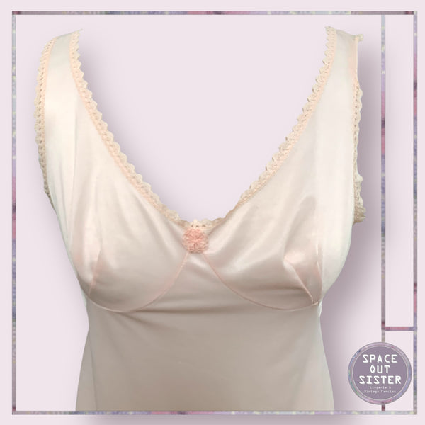 Vintage Peach Mini Slip