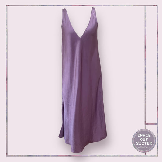 Mauve Full Length Slip Dress