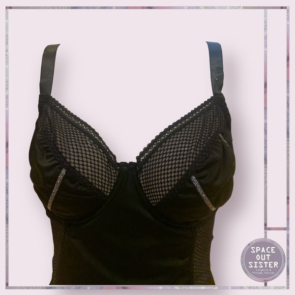 Vintage Silver Streak Bustier