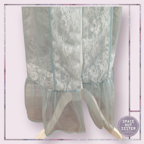 Vintage Powder Blue Negligee