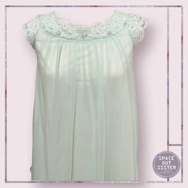 Vintage Mint Babydoll