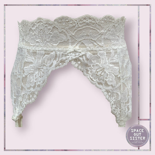 Mec White Garter Belt