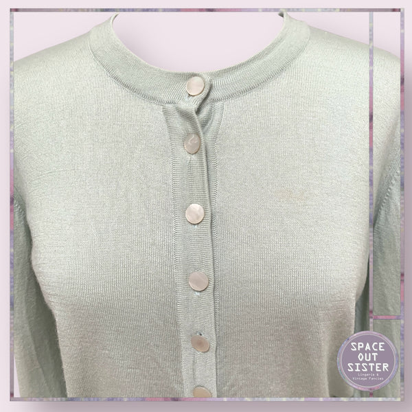 Pre-Loved Valerie Louthan Cashmere & Silk Cardigan