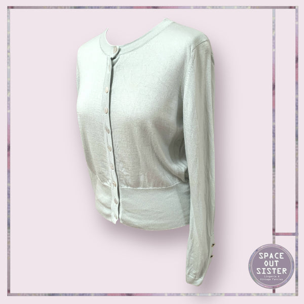 Pre-Loved Valerie Louthan Cashmere & Silk Cardigan