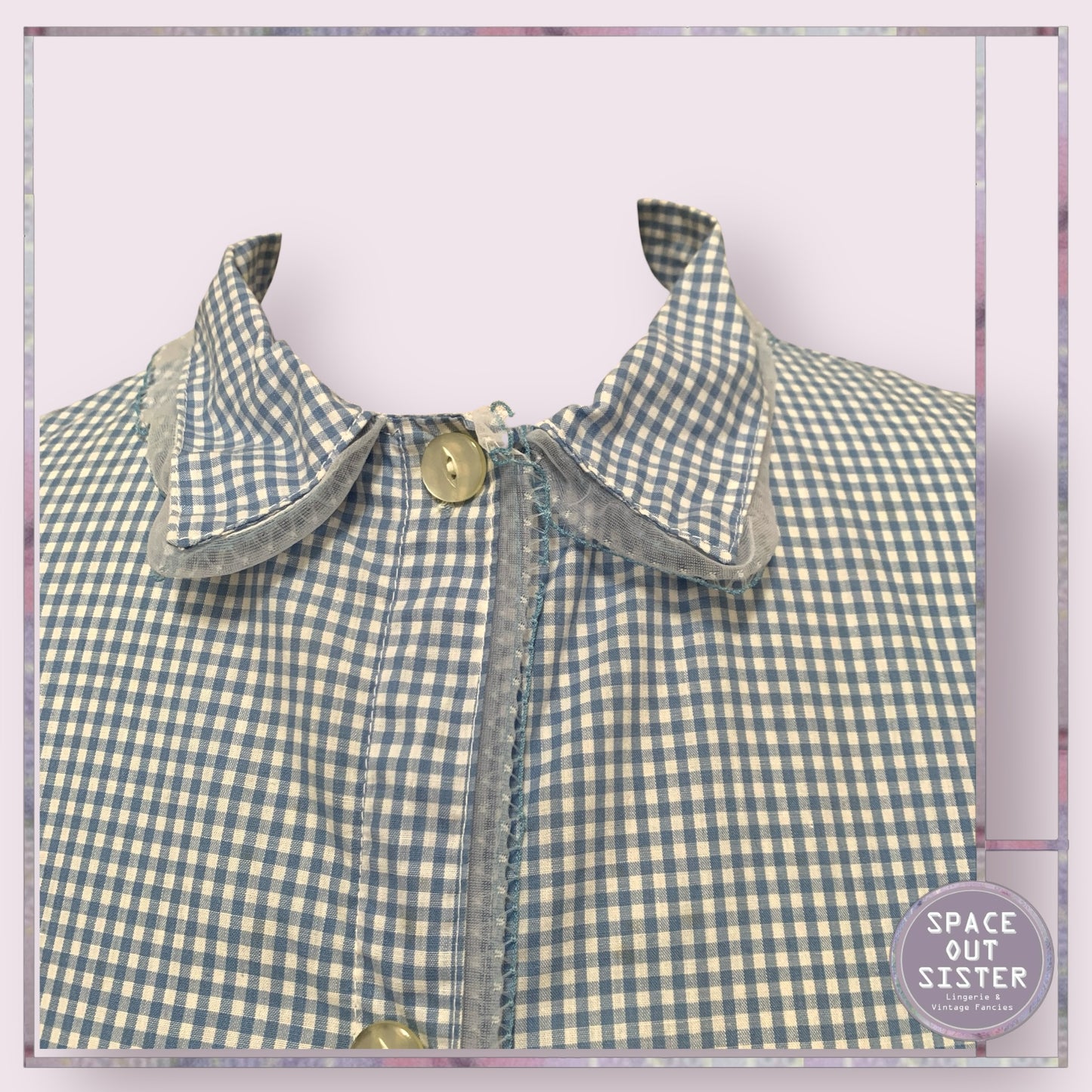 Vintage Cotton Mary Made In Éire Housecoat