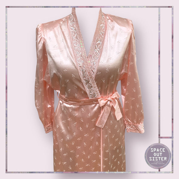 NOS Rasurel Satin Robe