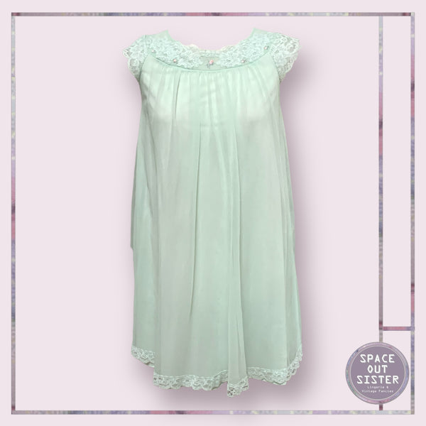 Vintage Mint Babydoll
