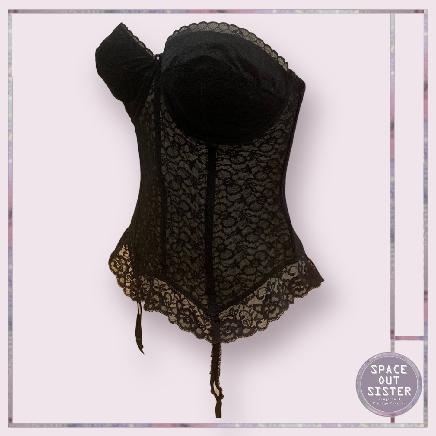 Vintage ILGWU Goddess Bustier