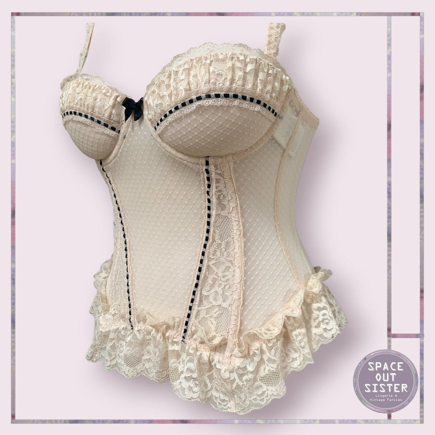 Ribbon Interlace Bustier