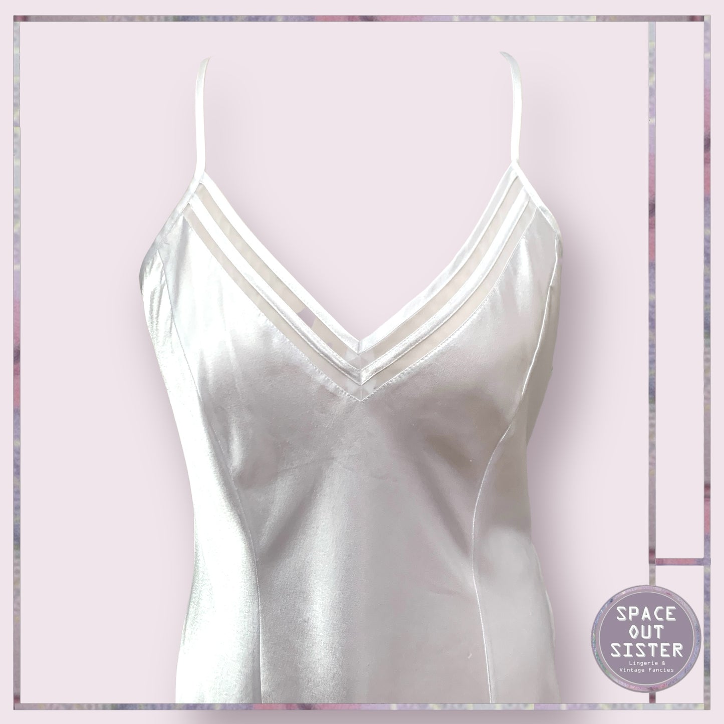 White Slip Dress