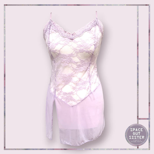 Avid Love Lilac Lace Nightdress