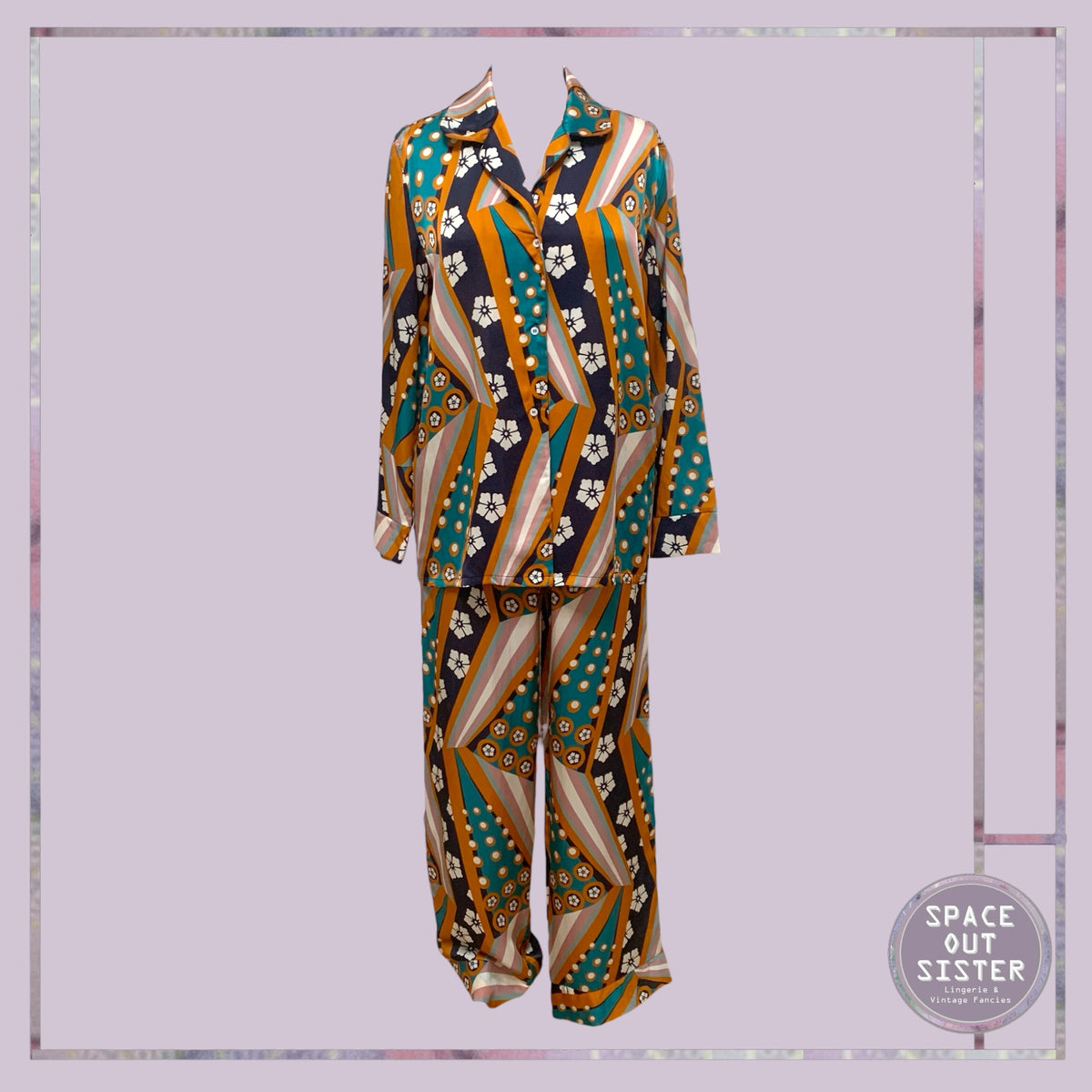 New Winnie Silk Pjs by Space Out Sister