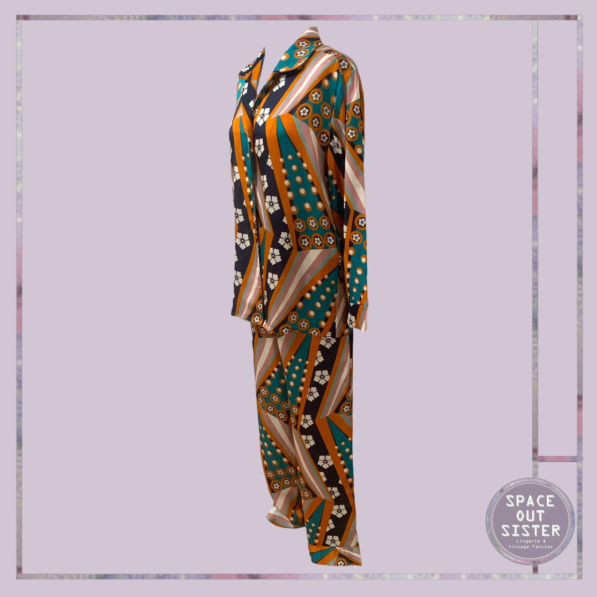 New Winnie Silk Pjs by Space Out Sister