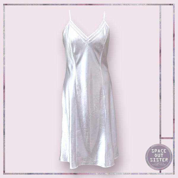 White Slip Dress