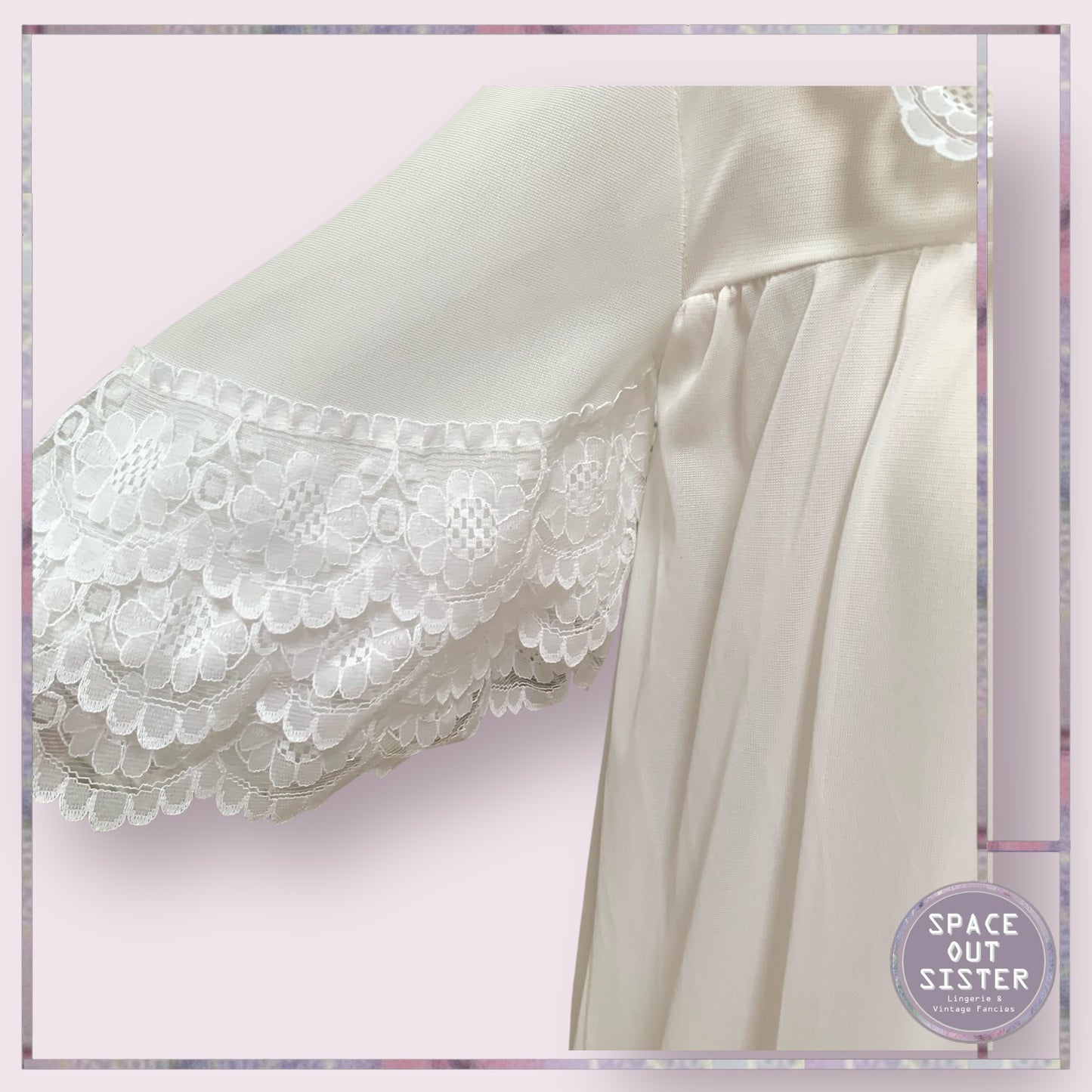 Vintage Tiered Sleeve Nightdress