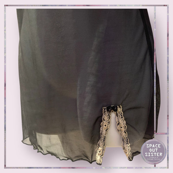 Vintage C&A Monochrome Nightdress