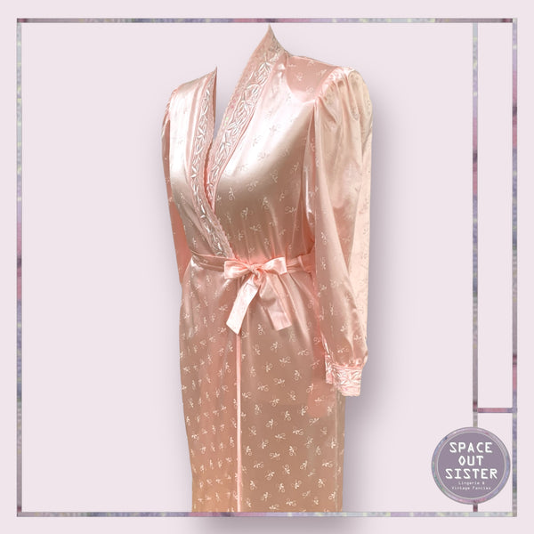 NOS Rasurel Satin Robe