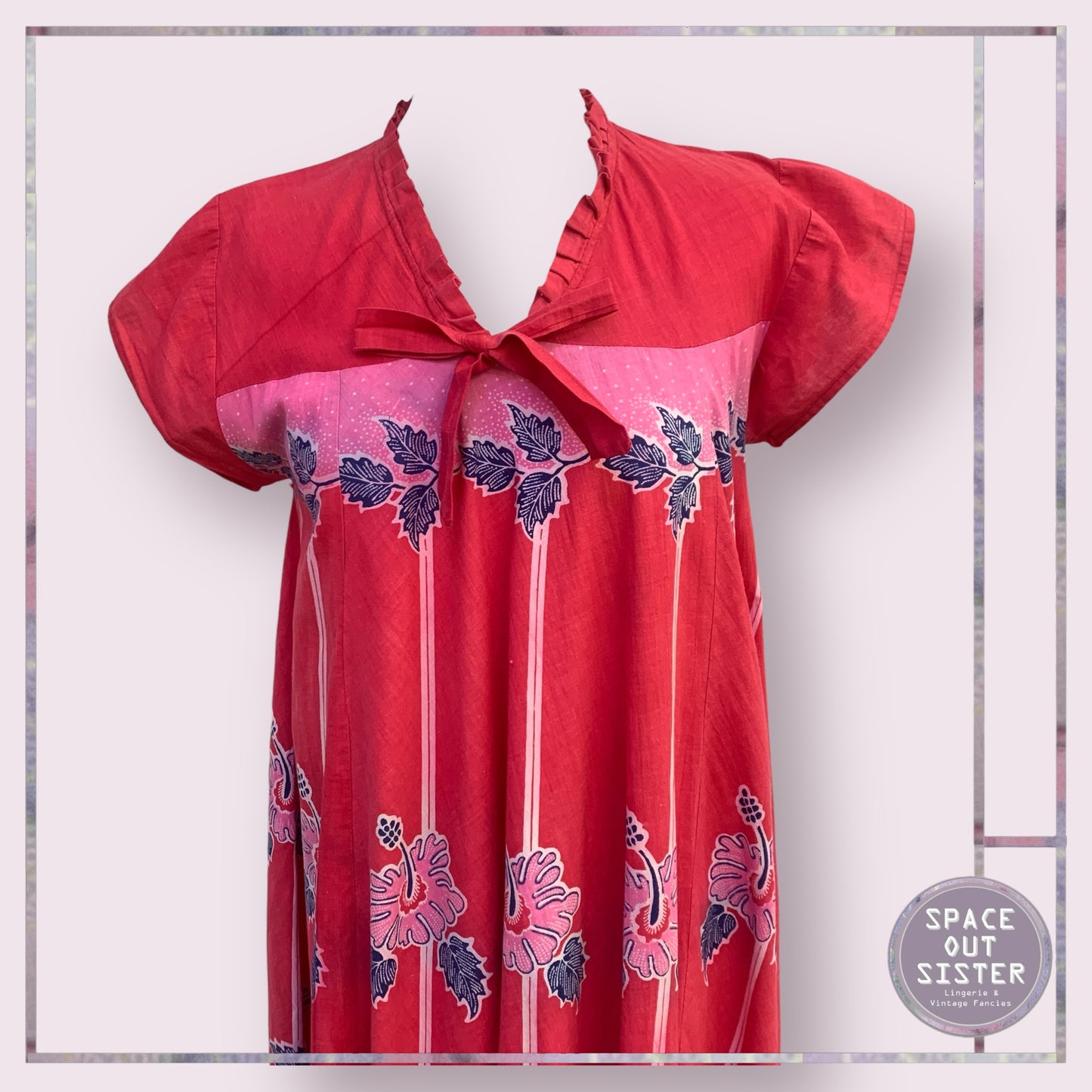 Vintage Indonesian Cotton Nightdress