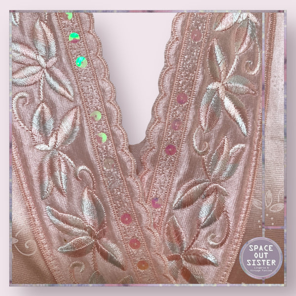 NOS Rasurel Satin Robe