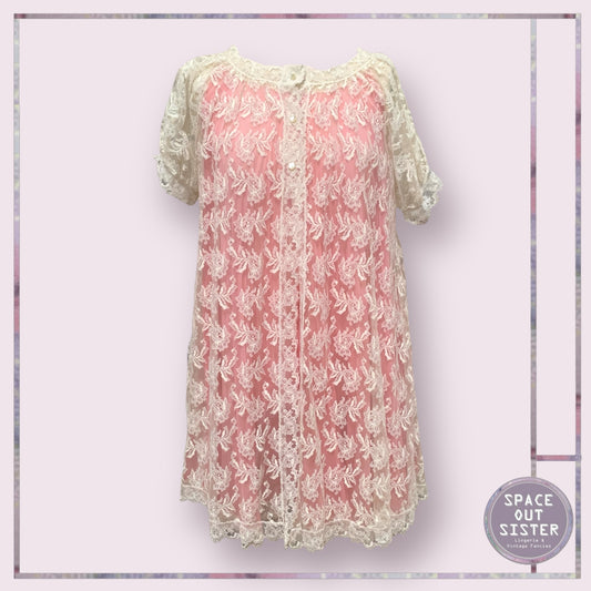 Vintage Parisian Peignoir Set