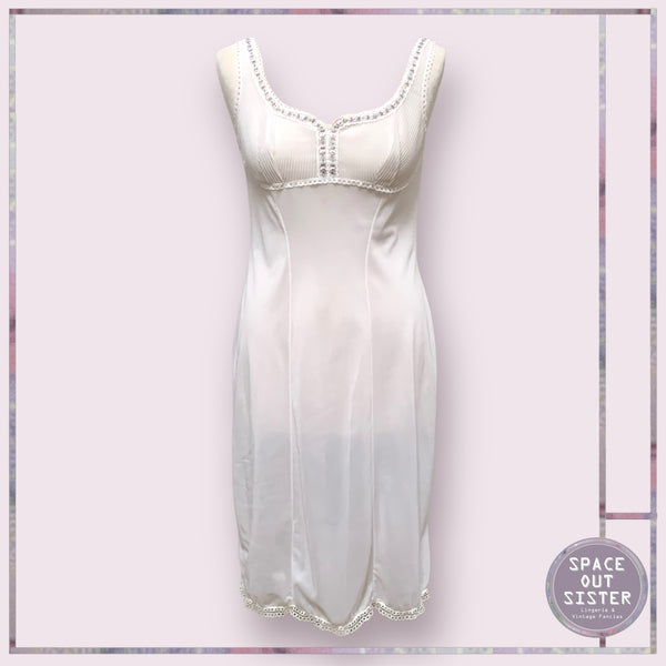 Vintage Flower Trim Slip