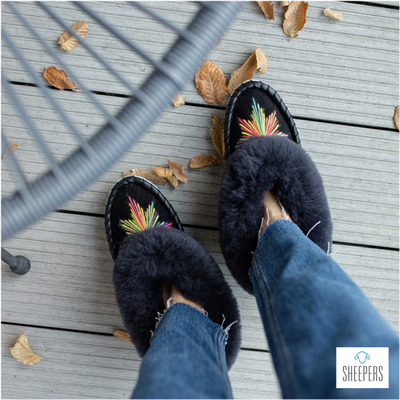 New Maddy Sheepskin Slippers by Sheepers