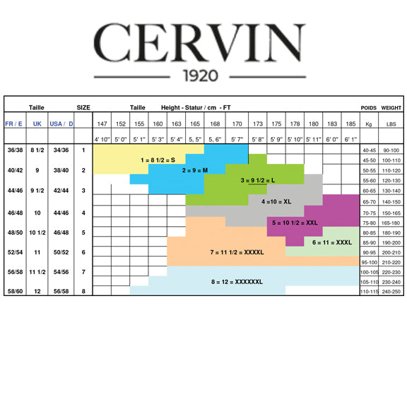 CERVIN Bas Capri 7DN Tan Seamless Stockings