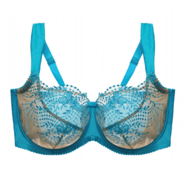 New Julie's Roses Full Figure Bra by Dita Von Teese