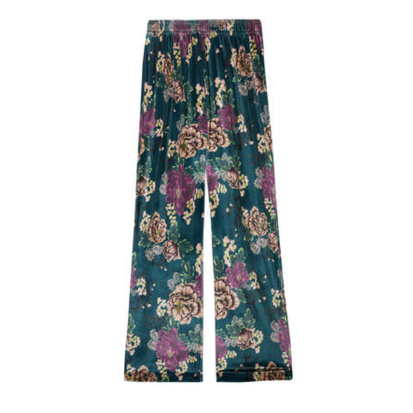 New Printed Velvet PJ Set