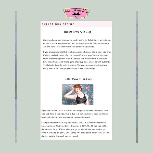 New Maitresse Bullet Bra by What Katie Did